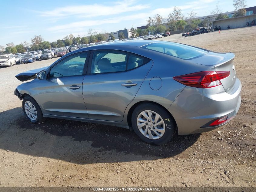 2019 Hyundai Elantra Se VIN: KMHD74LF1KU809292 Lot: 40992125