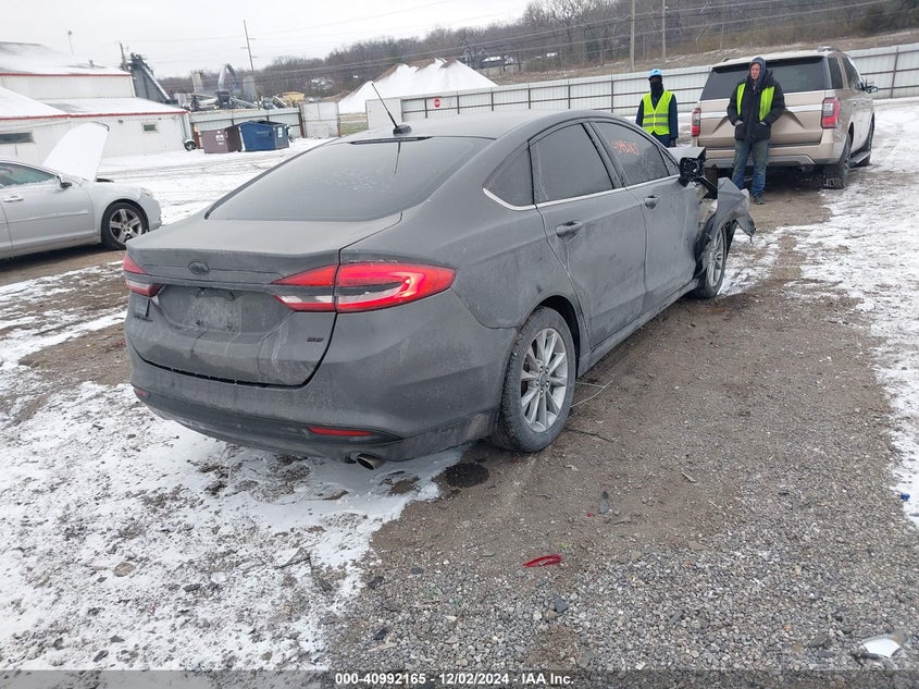 2017 FORD FUSION VIN: 3FA6P0H70HR171534