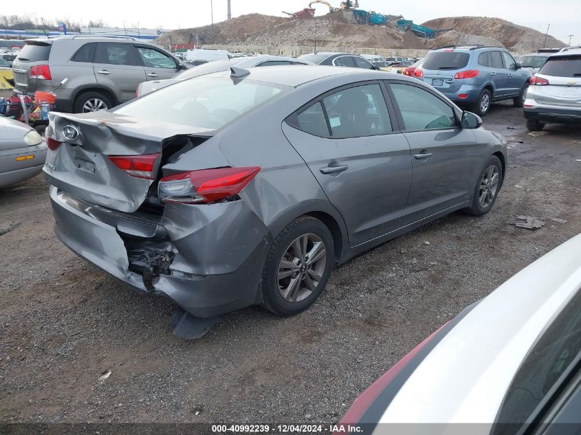 VIN 5NPD84LF1JH332230 2018 Hyundai Elantra, Sel no.4