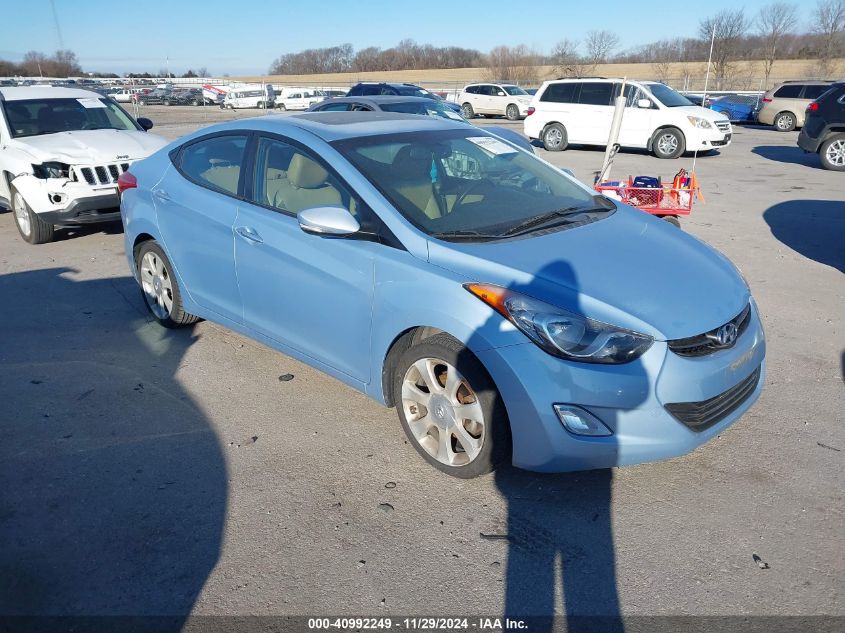 VIN KMHDH4AE8DU635571 2013 Hyundai Elantra, Limited no.1