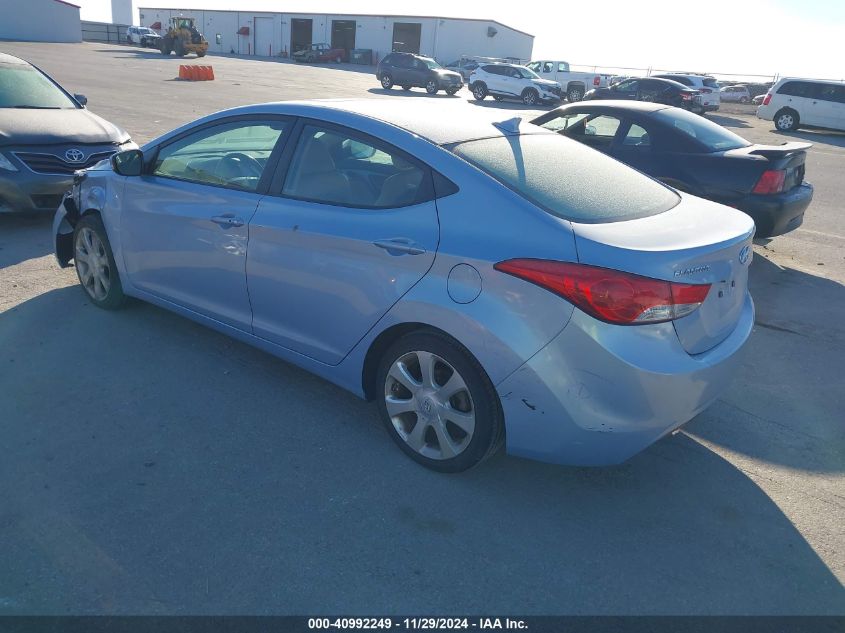 VIN KMHDH4AE8DU635571 2013 Hyundai Elantra, Limited no.3