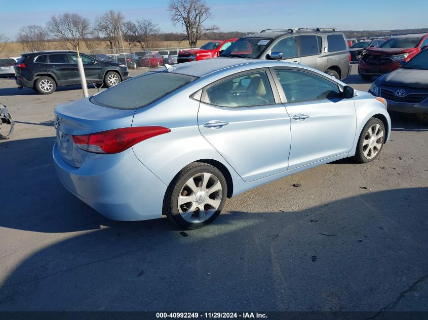 VIN KMHDH4AE8DU635571 2013 Hyundai Elantra, Limited no.4