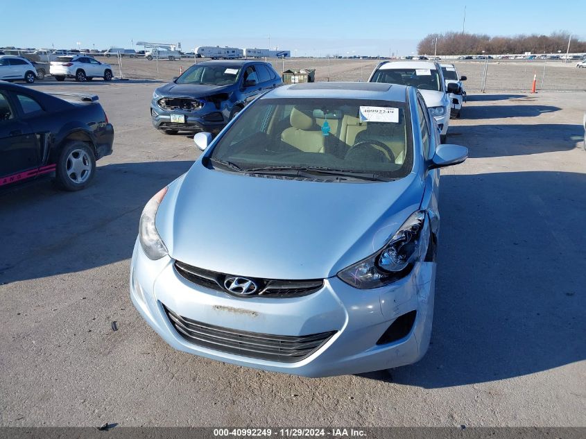 VIN KMHDH4AE8DU635571 2013 Hyundai Elantra, Limited no.6