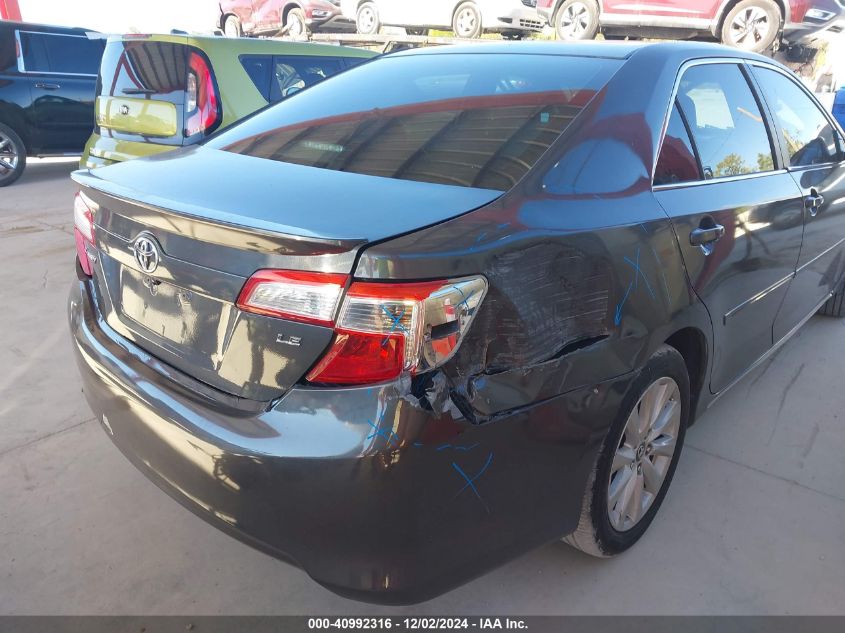 2012 TOYOTA CAMRY VIN: 4T1BF1FK1CU006257