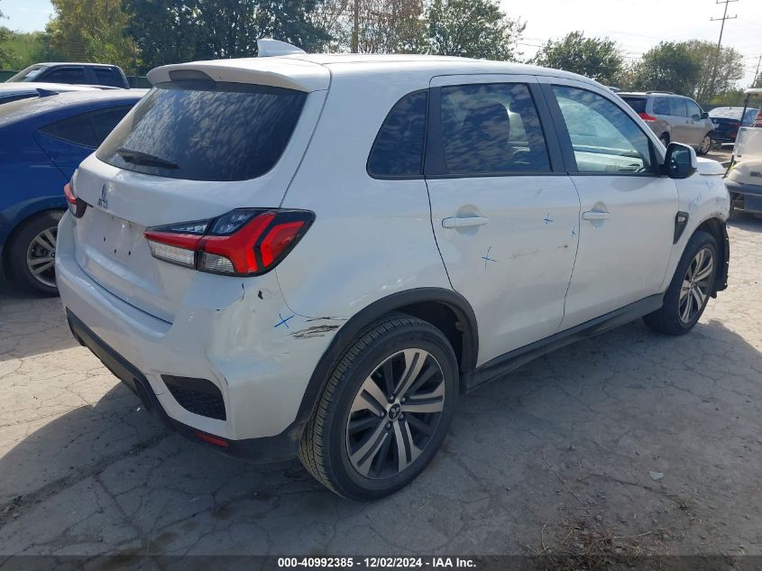 2020 Mitsubishi Outlander Sport 2.0 Es VIN: JA4AP3AU6LU022174 Lot: 40992385