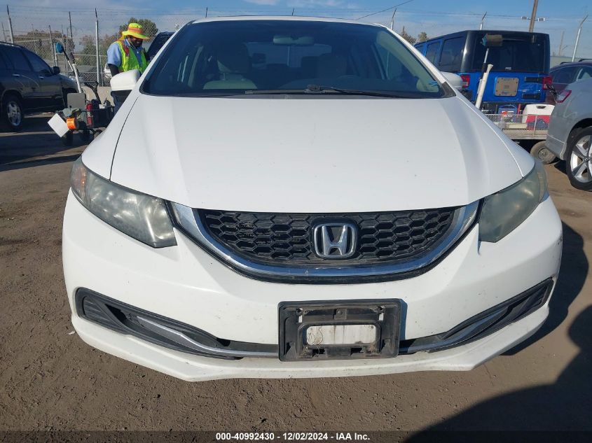 2014 Honda Civic Ex VIN: 19XFB2F82EE267765 Lot: 40992430