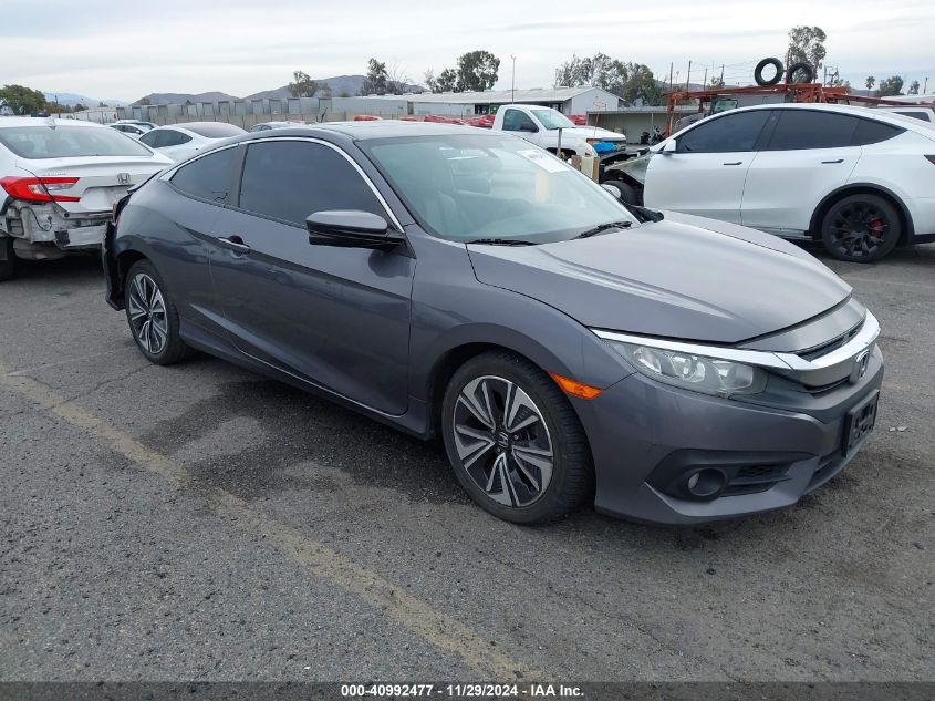 VIN 2HGFC3B37GH350713 2016 Honda Civic, Ex-T no.1