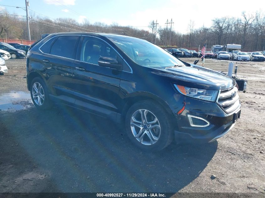 VIN 2FMPK4K8XJBB34951 2018 FORD EDGE no.1