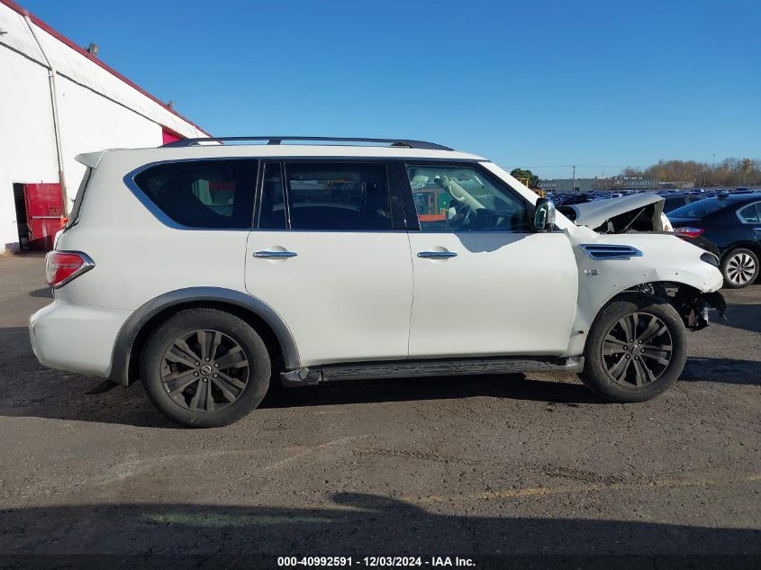 2018 Nissan Armada Platinum VIN: JN8AY2NC1JX500919 Lot: 40992591