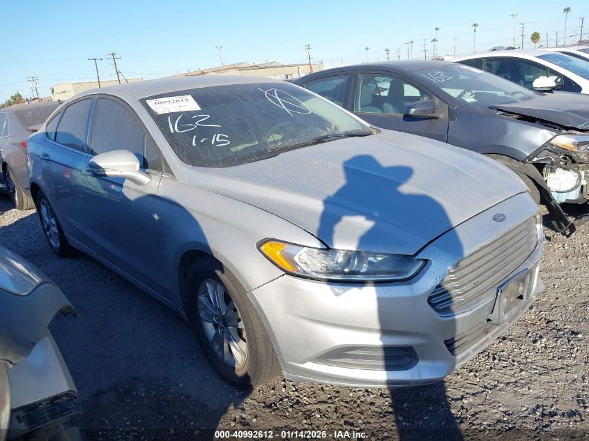 VIN 3FA6P0HD6GR235046 2016 Ford Fusion, SE no.1