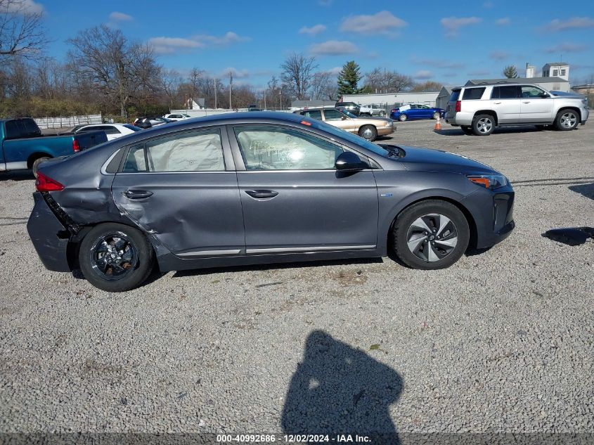 2018 Hyundai Ioniq Hybrid Sel VIN: KMHC75LC8JU072680 Lot: 40992686