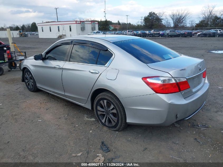 VIN 1HGCR2F33EA160912 2014 HONDA ACCORD no.3