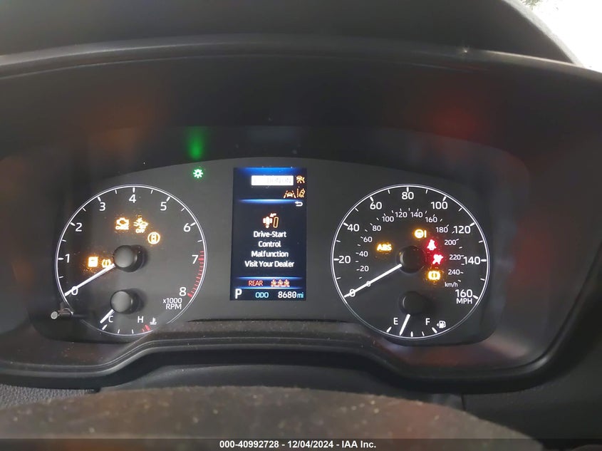 2024 TOYOTA COROLLA VIN: 5YFB4MDE7RP134260