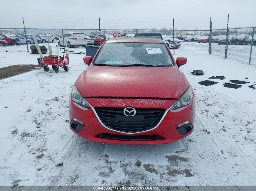 2014 Mazda Mazda3 I Touring VIN: JM1BM1L71E1148896 Lot: 40992777