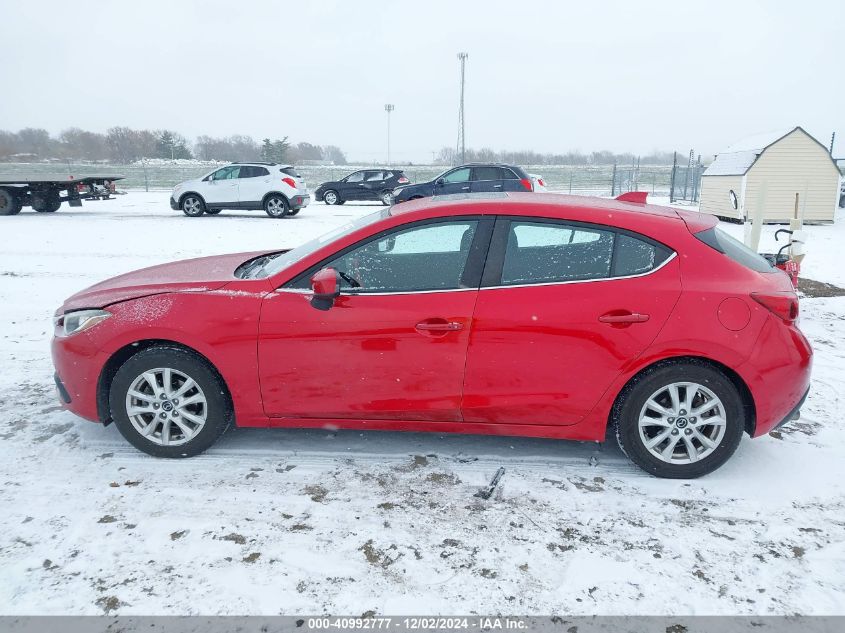 2014 Mazda Mazda3 I Touring VIN: JM1BM1L71E1148896 Lot: 40992777