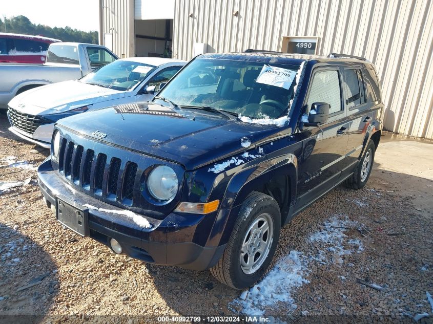 VIN 1C4NJRBB6ED771729 2014 JEEP PATRIOT no.2