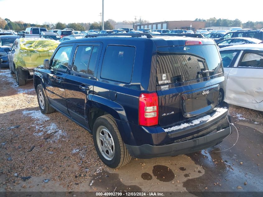 VIN 1C4NJRBB6ED771729 2014 JEEP PATRIOT no.3