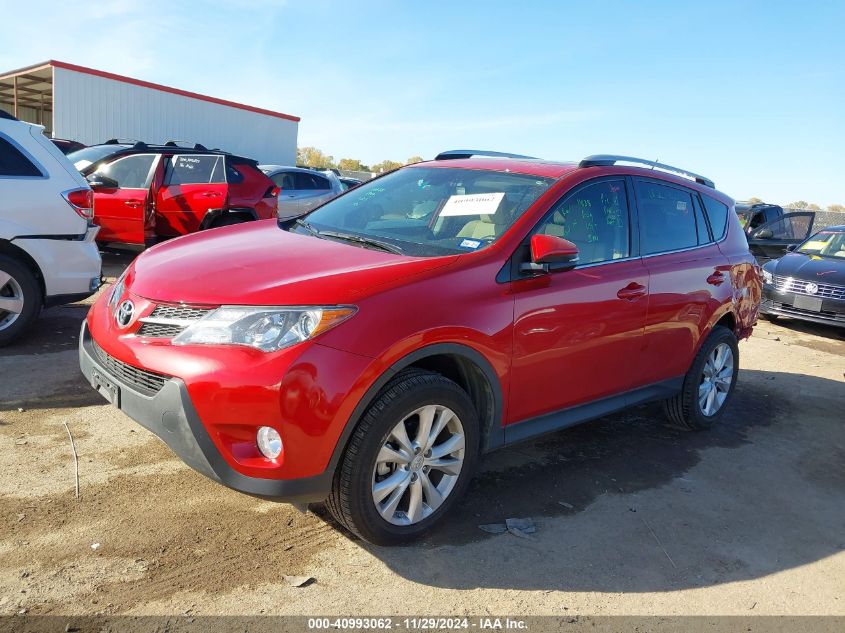 VIN 2T3YFREV4EW124933 2014 Toyota RAV4, Limited no.2