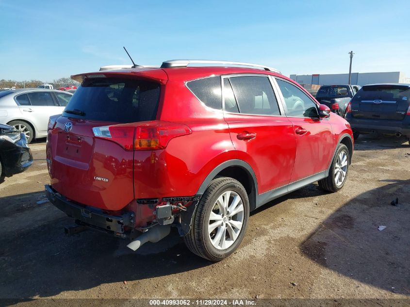 VIN 2T3YFREV4EW124933 2014 Toyota RAV4, Limited no.4