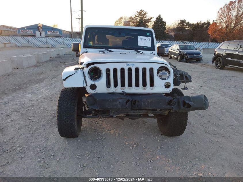 2014 Jeep Wrangler Sahara VIN: 1C4AJWBG4EL205826 Lot: 40993073