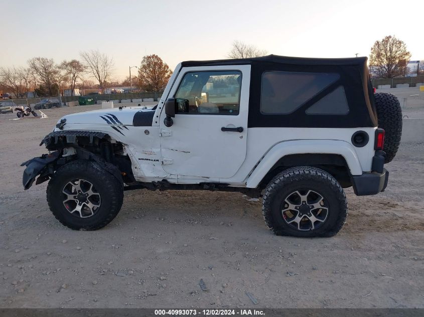 2014 Jeep Wrangler Sahara VIN: 1C4AJWBG4EL205826 Lot: 40993073