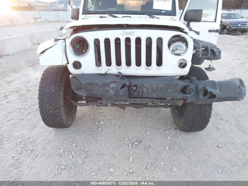 2014 Jeep Wrangler Sahara VIN: 1C4AJWBG4EL205826 Lot: 40993073