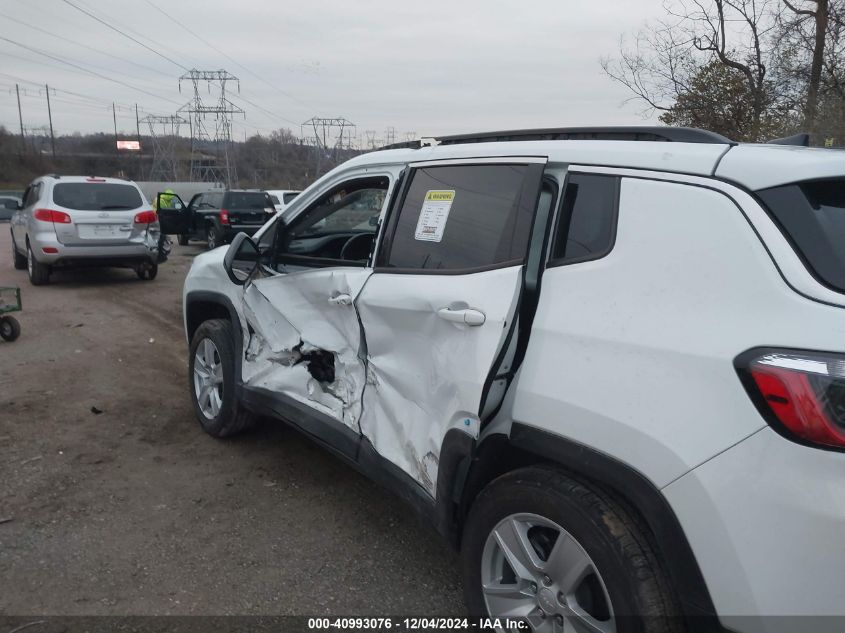 2022 JEEP COMPASS LATITUDE 4X4 - 3C4NJDBB5NT175301