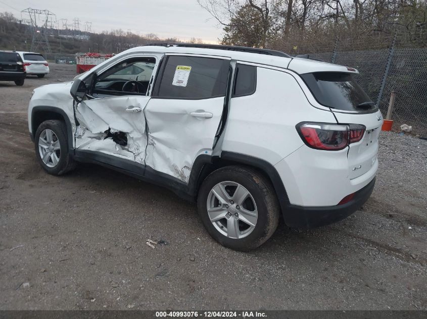 2022 JEEP COMPASS LATITUDE 4X4 - 3C4NJDBB5NT175301