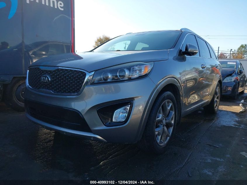 VIN 5XYPK4A5XGG186516 2016 KIA Sorento, 3.3L Sx no.2