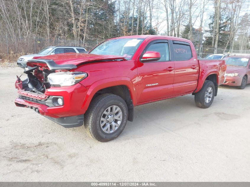 VIN 3TMCZ5AN0KM199187 2019 TOYOTA TACOMA SR5 V6