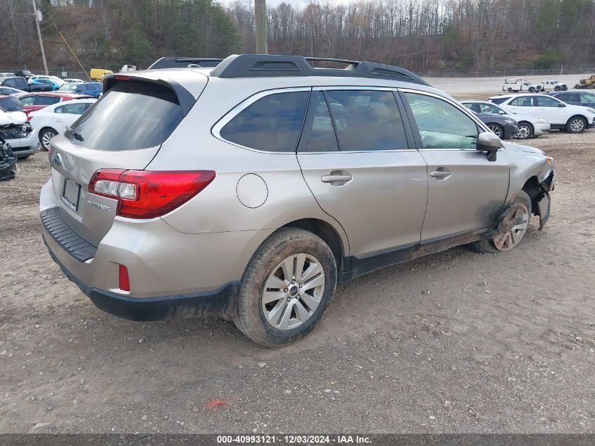 VIN 4S4BSBFC6F3297889 2015 Subaru Outback, 2.5I Pre... no.4