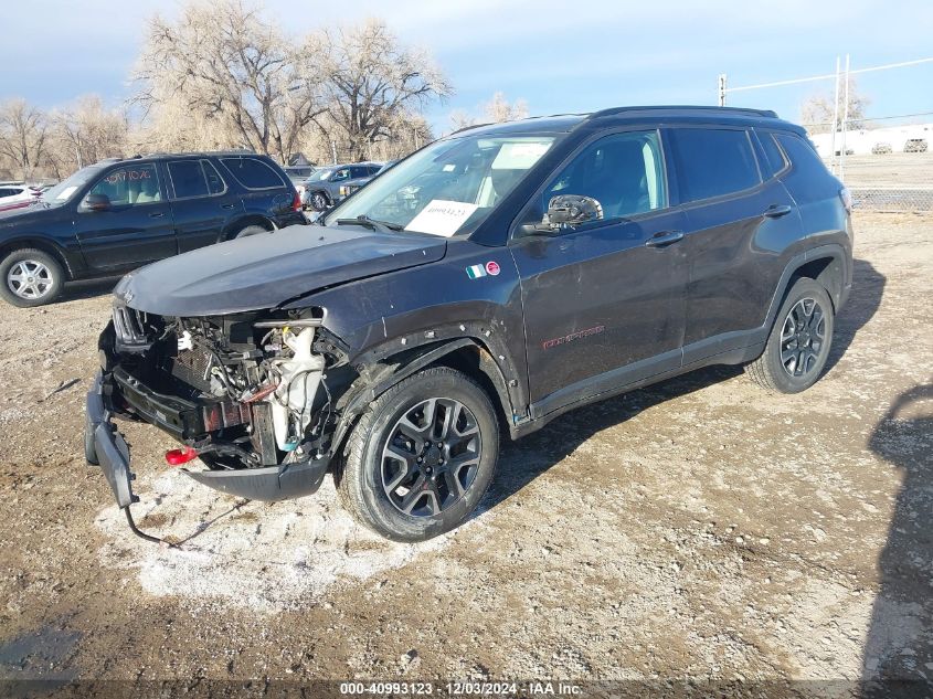 VIN 3C4NJDDBXKT620074 2019 JEEP COMPASS no.2