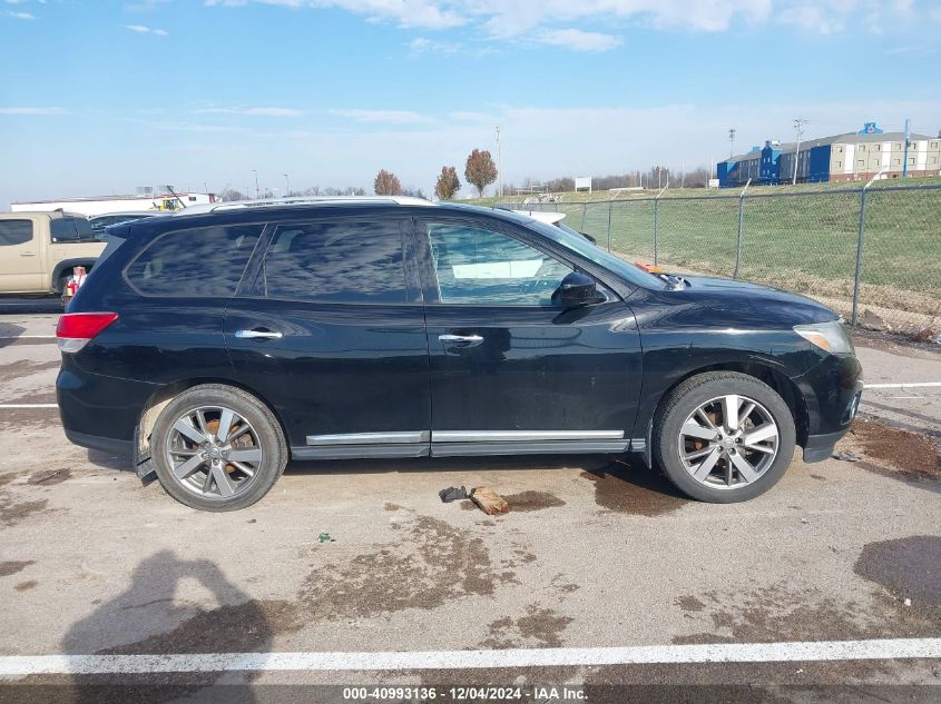 2014 Nissan Pathfinder Platinum VIN: 5N1AR2MM4EC626784 Lot: 40993136