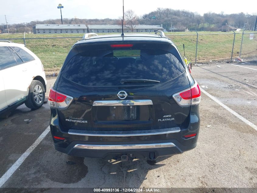 2014 Nissan Pathfinder Platinum VIN: 5N1AR2MM4EC626784 Lot: 40993136