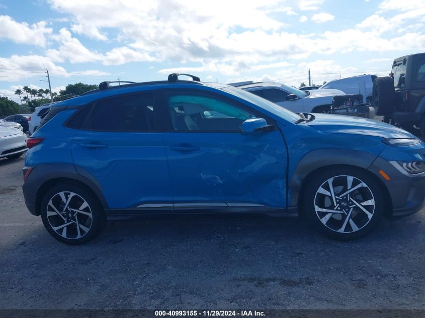 VIN KM8K53A39PU993517 2023 Hyundai Kona, Limited no.6