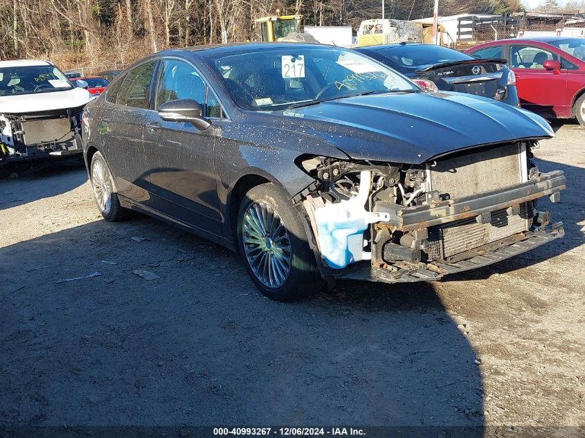 VIN 3FA6P0K98GR124647 2016 Ford Fusion, Titanium no.1