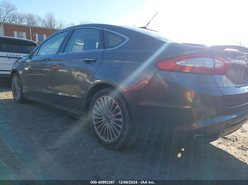 VIN 3FA6P0K98GR124647 2016 Ford Fusion, Titanium no.3