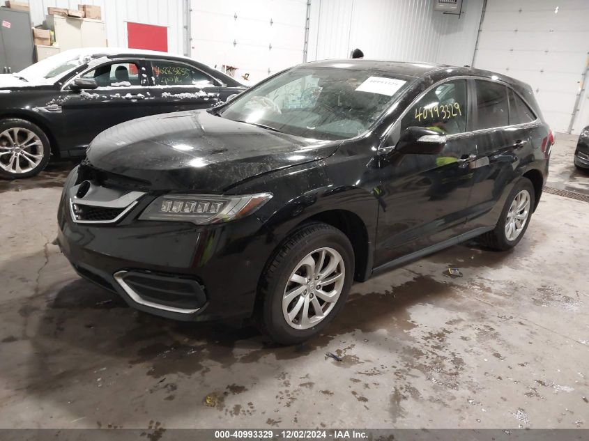 VIN 5J8TB4H57GL021422 2016 ACURA RDX no.2