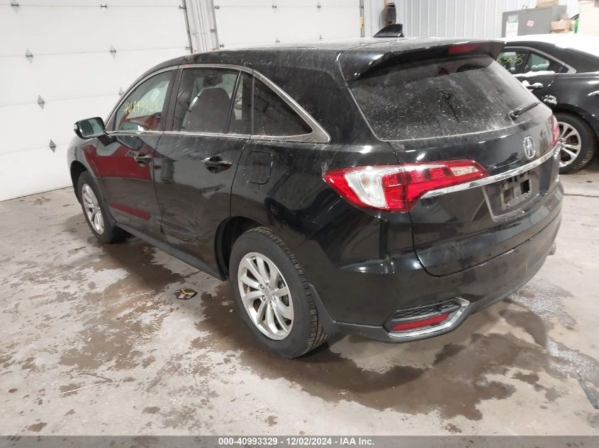 VIN 5J8TB4H57GL021422 2016 ACURA RDX no.3