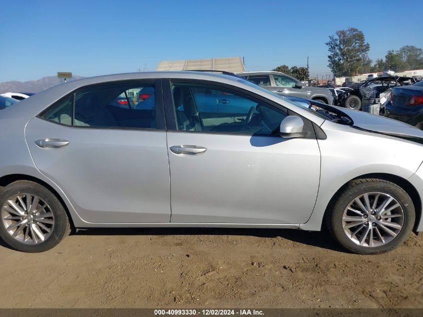 2015 Toyota Corolla Le Plus VIN: 5YFBURHE1FP264330 Lot: 40993330