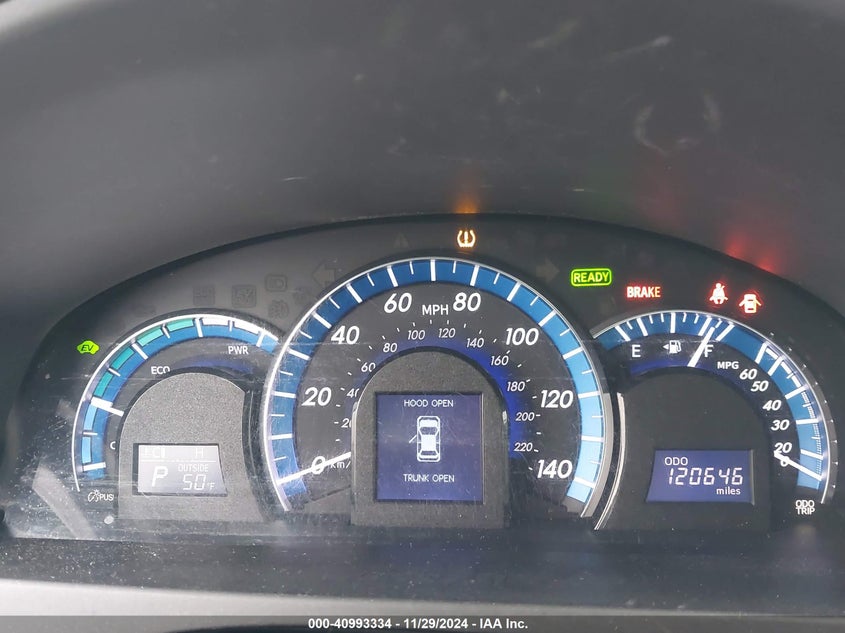 2012 TOYOTA CAMRY VIN: 4T1BD1FK3CU006816