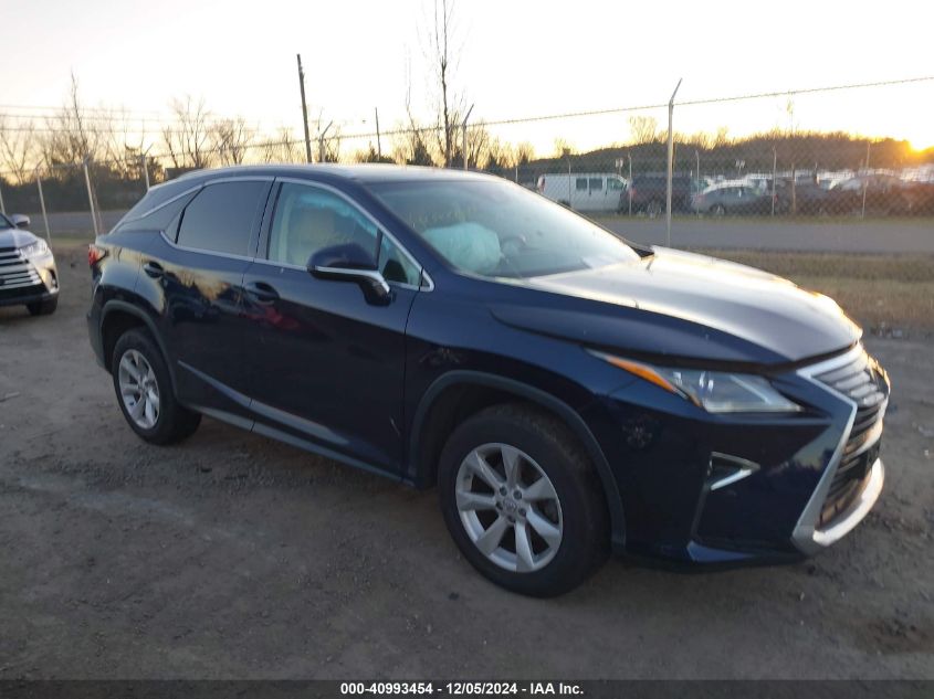 VIN 2T2BZMCA1HC132076 2017 LEXUS RX 350 no.1