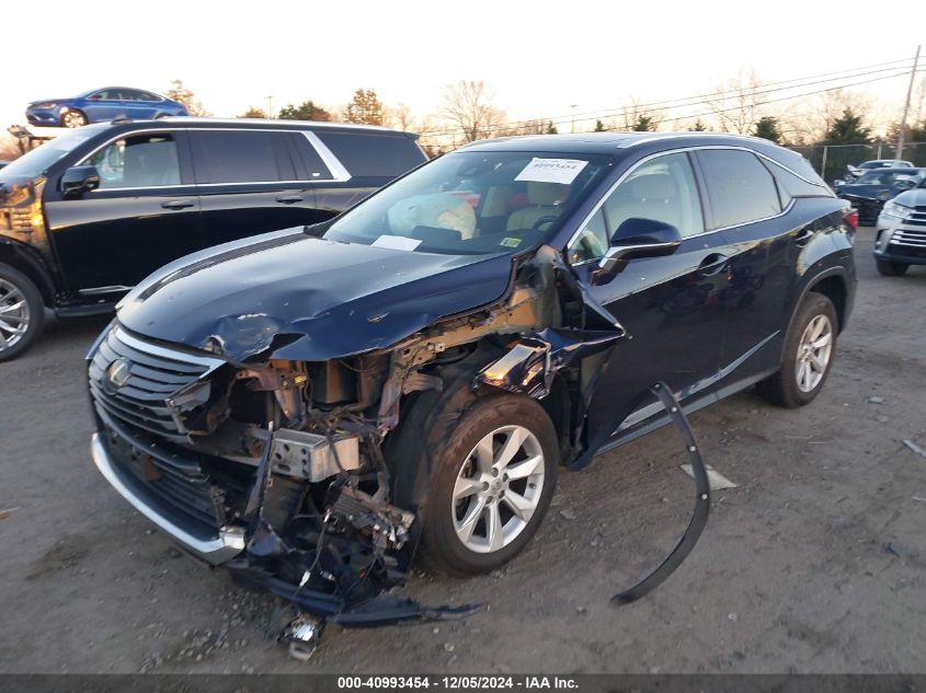 VIN 2T2BZMCA1HC132076 2017 LEXUS RX 350 no.2