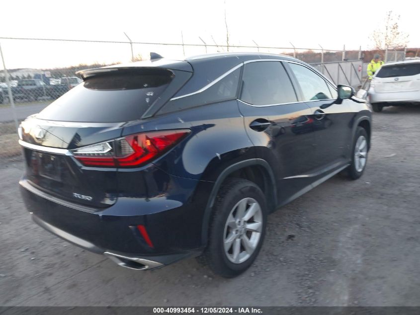 VIN 2T2BZMCA1HC132076 2017 LEXUS RX 350 no.4