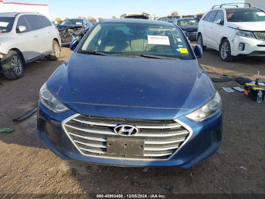 2018 HYUNDAI ELANTRA VIN: 5NPD84LF6JH245570