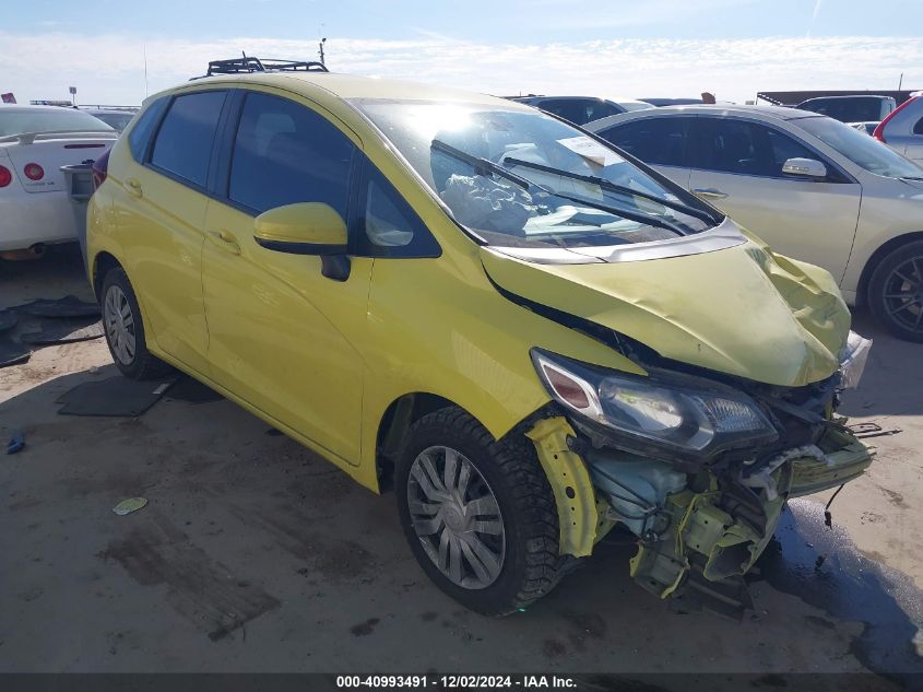 VIN JHMGK5H56HS021410 2017 Honda Fit, LX no.1