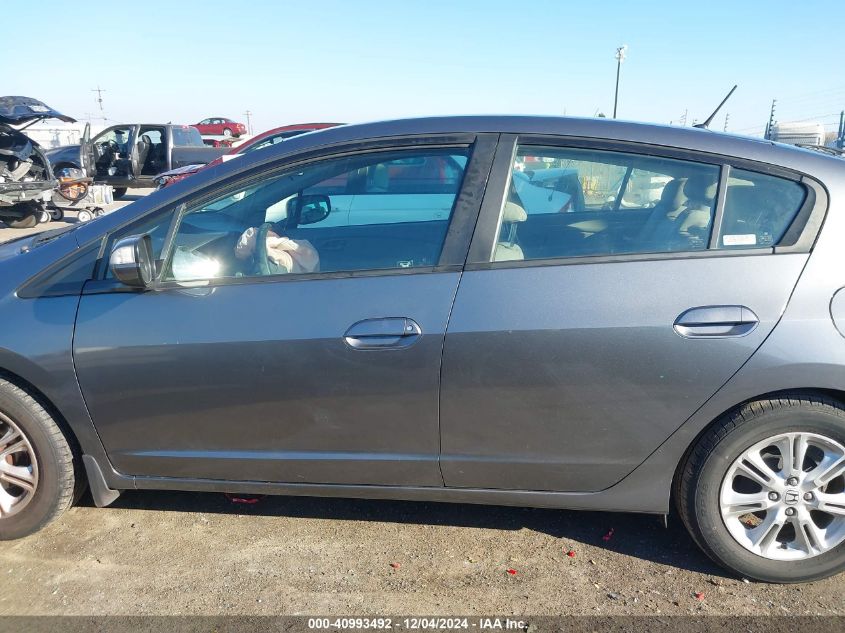 2010 Honda Insight Ex VIN: JHMZE2H70AS043375 Lot: 40993492