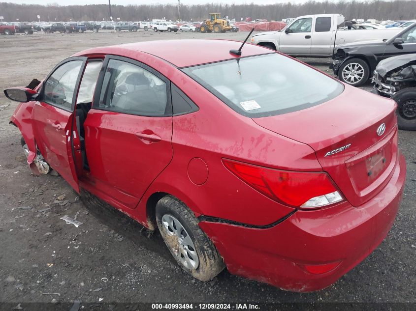 VIN KMHCT4AE6GU063396 2016 Hyundai Accent, SE no.3