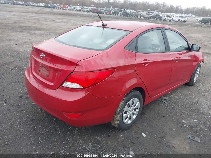 VIN KMHCT4AE6GU063396 2016 Hyundai Accent, SE no.4