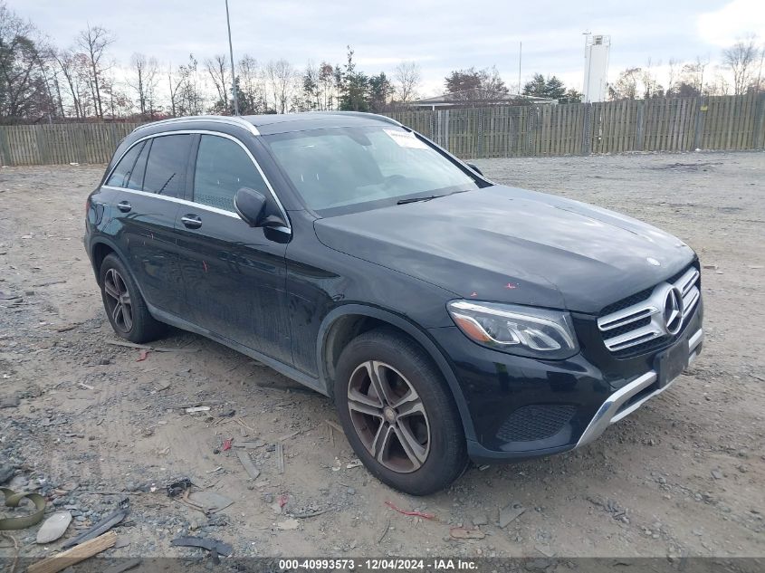 2017 MERCEDES-BENZ GLC 300 4MATIC - WDC0G4KB3HF156991